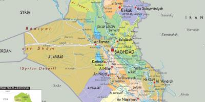 イラクの都市地図